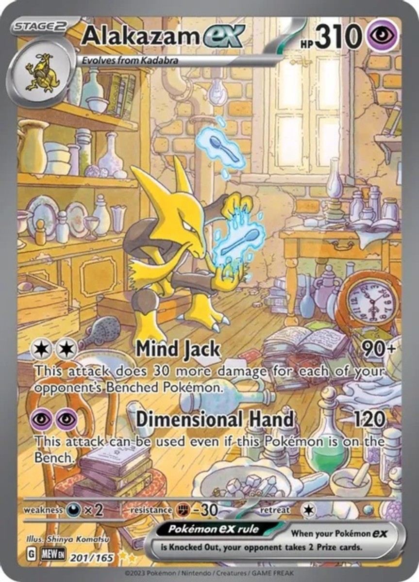 Alakazam EX Pokemon 151